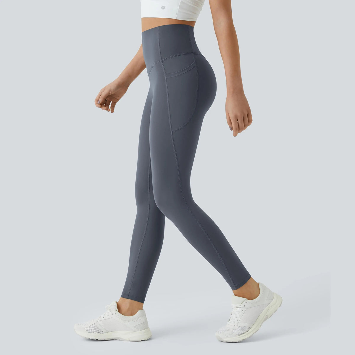 High Waisted Tummy Control Pocket Shaping Training Leggings